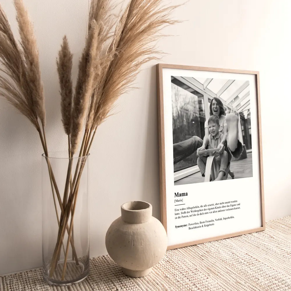 Poster oder Leinwände