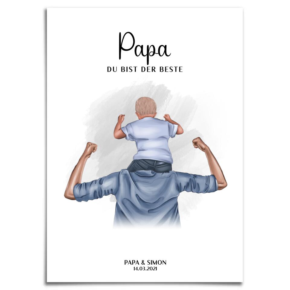 Papa ist der Beste