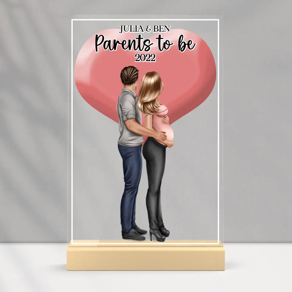 "Wir werden Eltern #2" Acrylcover