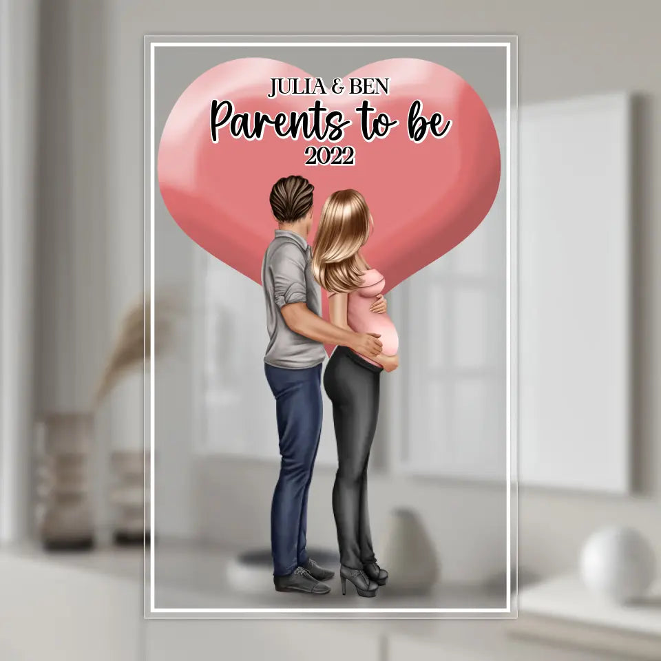 "Wir werden Eltern #2" Acrylcover